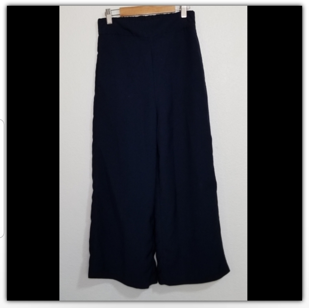 Madewell high rise wide leg capri size xs